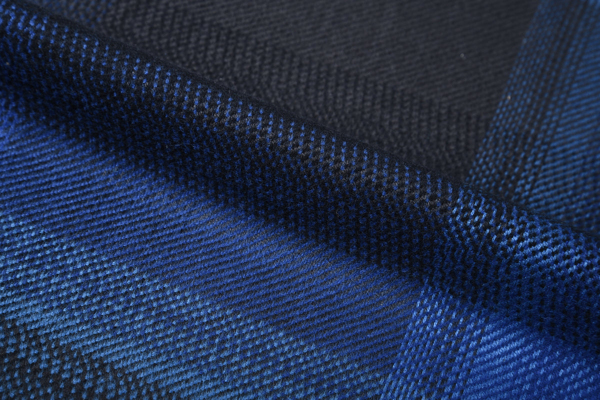 Black Blue Bold Checks - 1