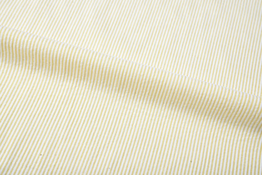 Yellow Dress Stripes  Seersucker