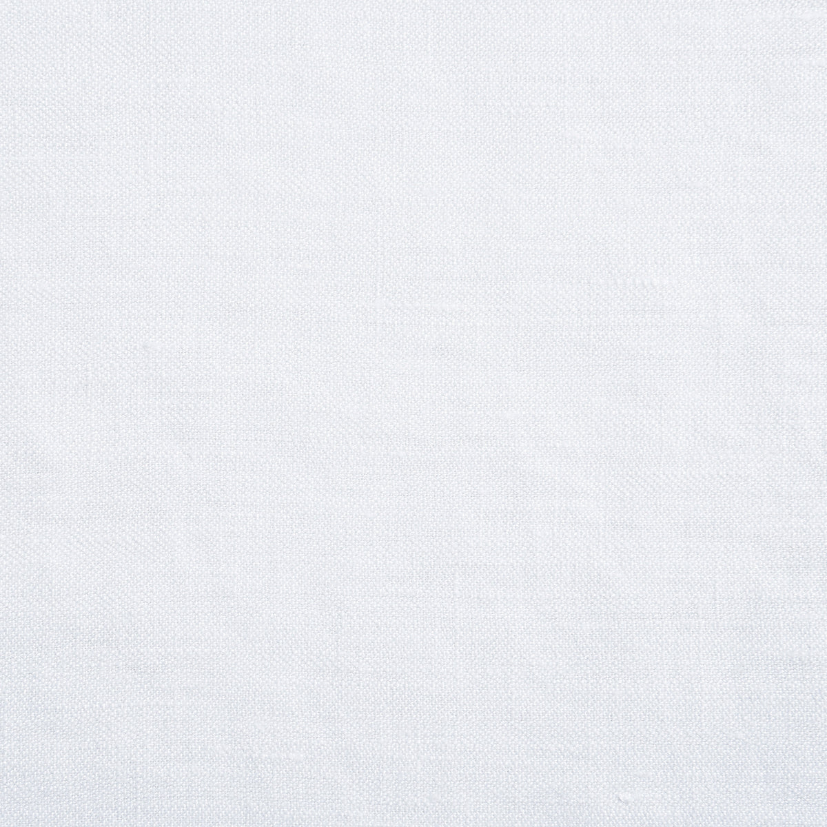 Pleated White Linen Herringbone Pant - 13