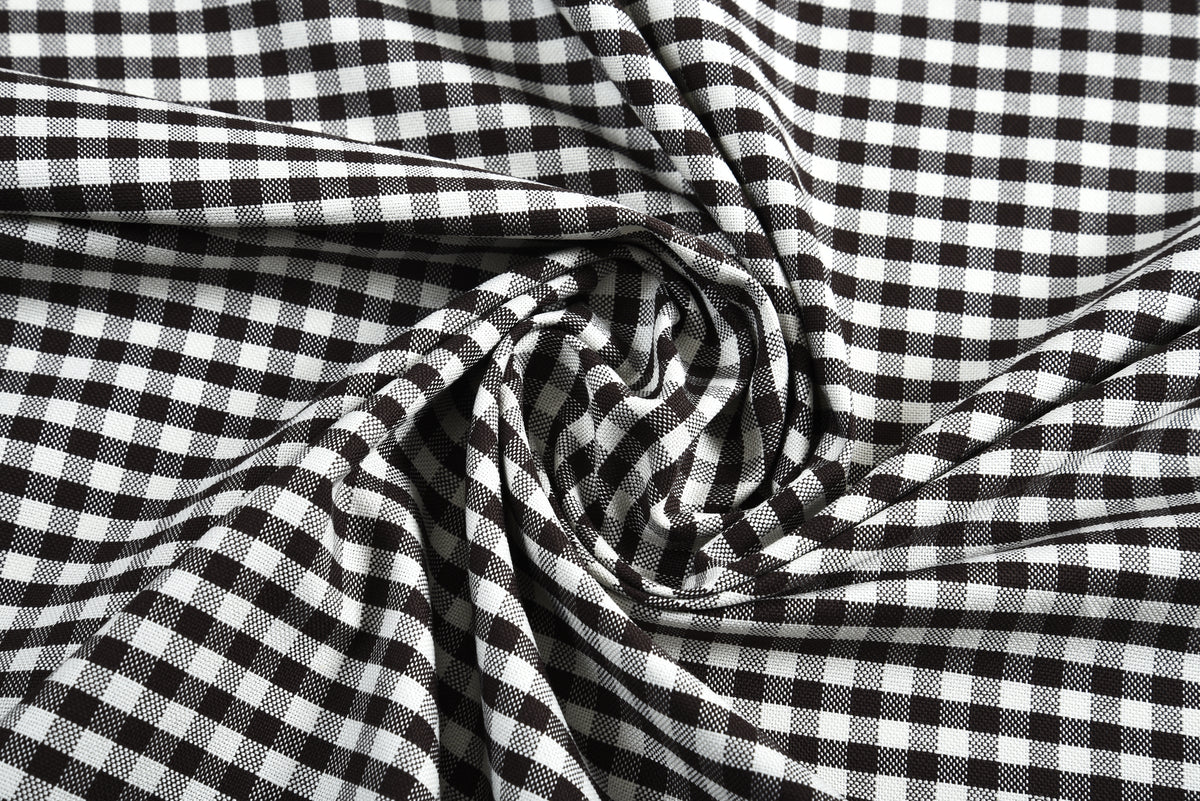 Chocolate Cream Gingham - 5