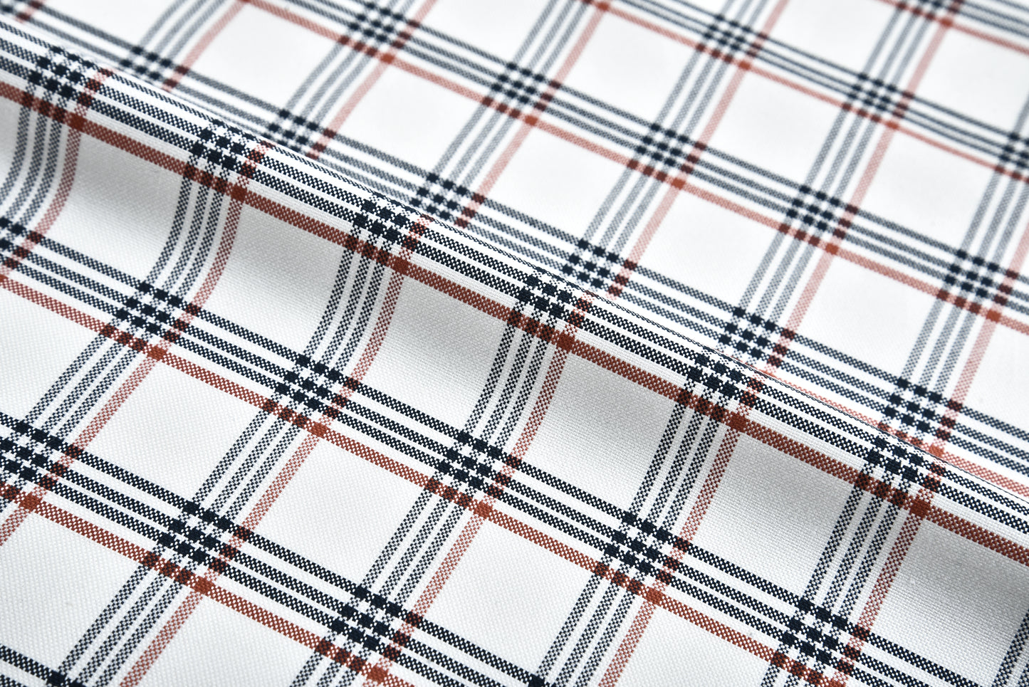 Red Navy Tattersall Checks Shirt