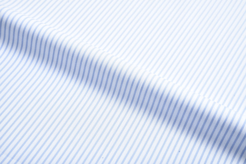 Pale Blue Dress Stripes Shirt