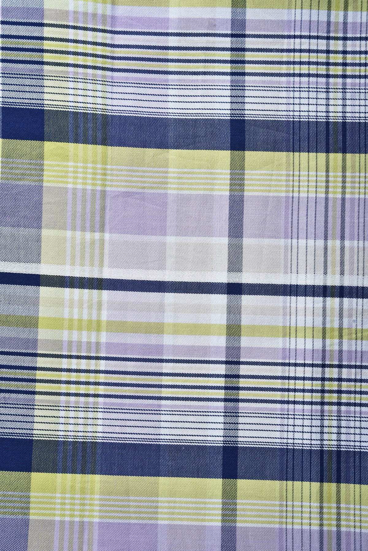Muave Blue Lime Checks 140/2 - 6