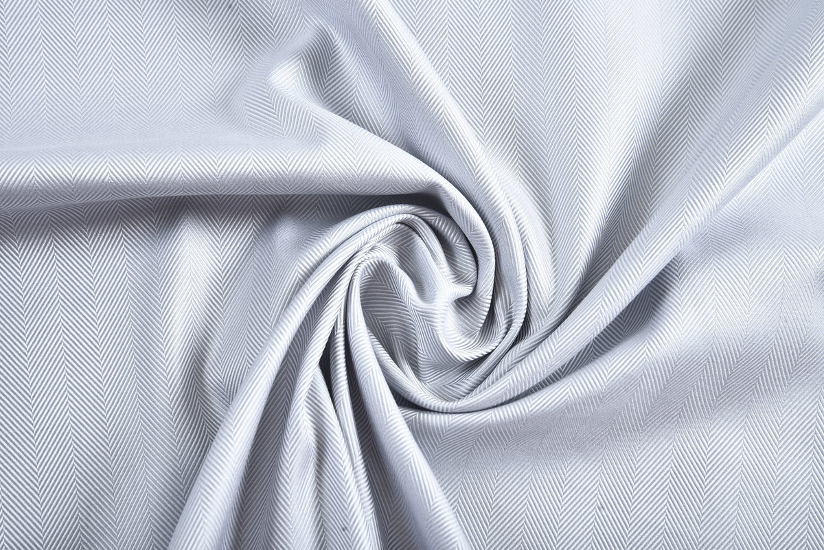 Monti Grey Herringbone Stripes - 5
