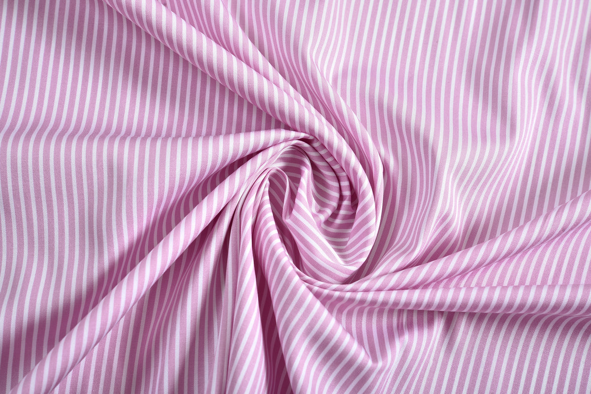 Pink Dress Stripes 80/2 - 6