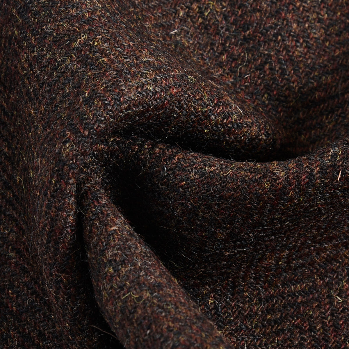 Dugdale Dark Brown Mix green Herringbone Jacket - 5