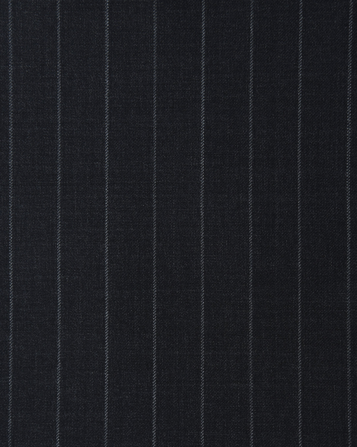 Dark Grey Wool Pinstripes Pant - 2