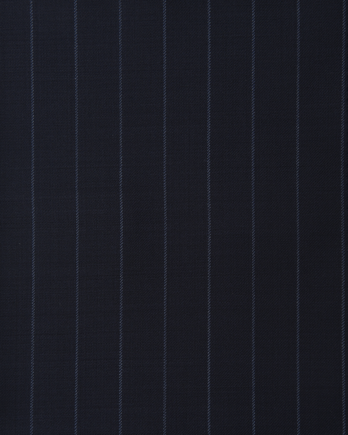 Navy Wool Pinstripes Suit - 17
