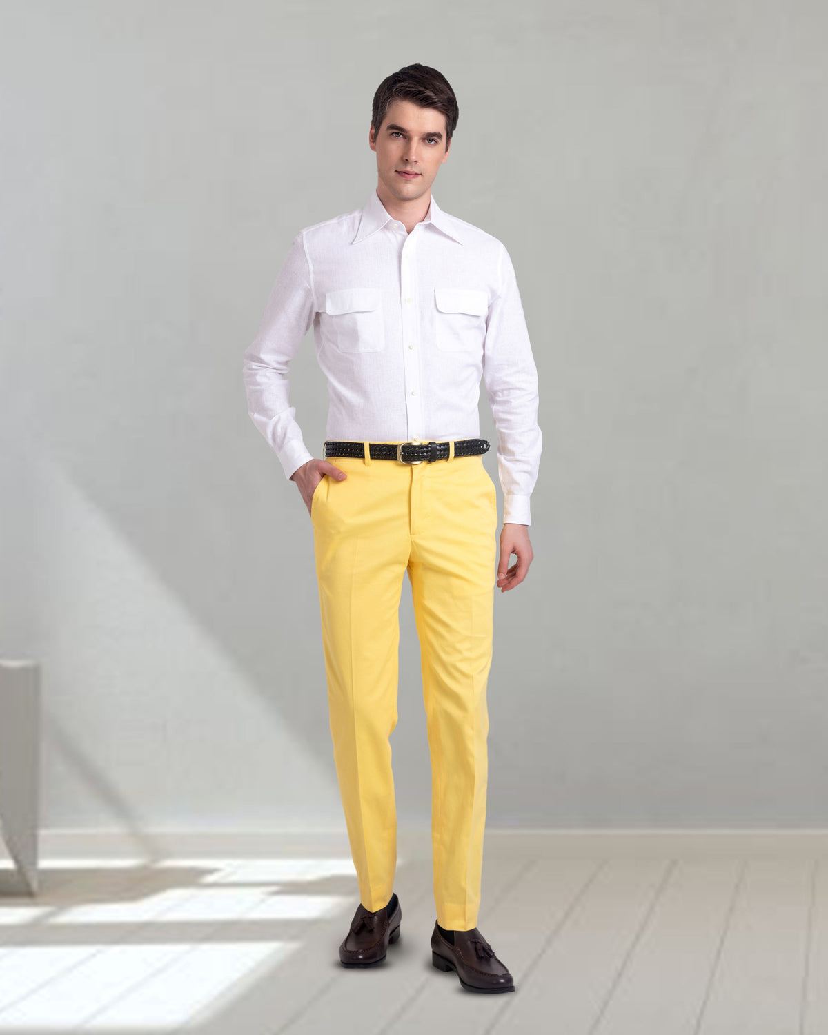 Dugdale Cotton:Yellow Plain - 2