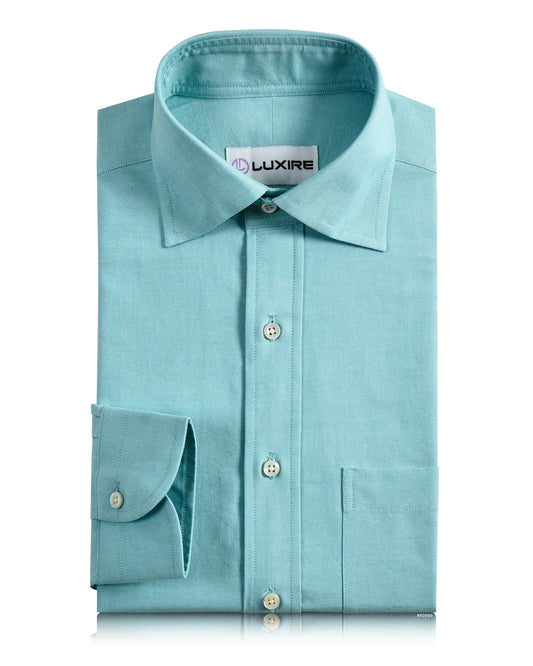 Mint Green Pinpoint Oxford Shirt