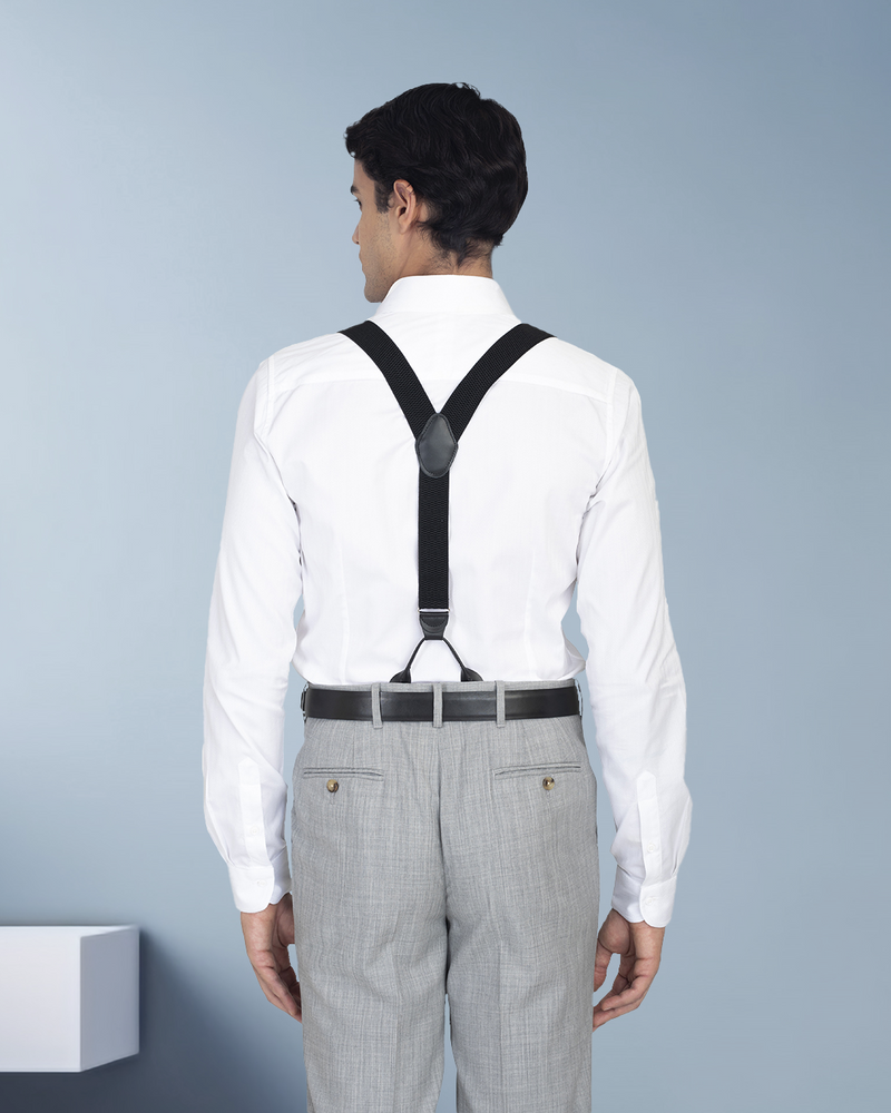 EZS Washable Wool Grey Pant