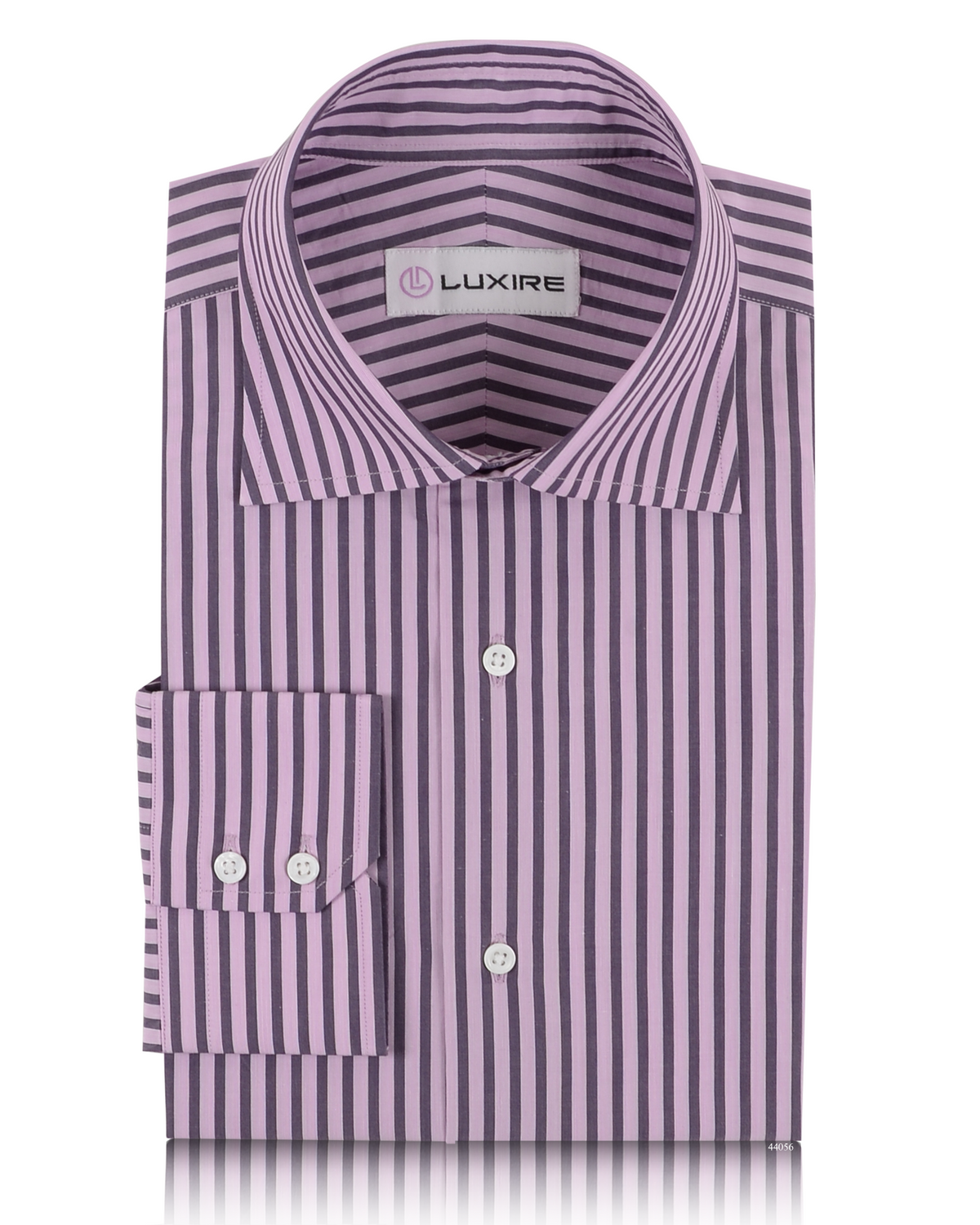 Aubergine Pink Bengal Stripes Shirt - 1