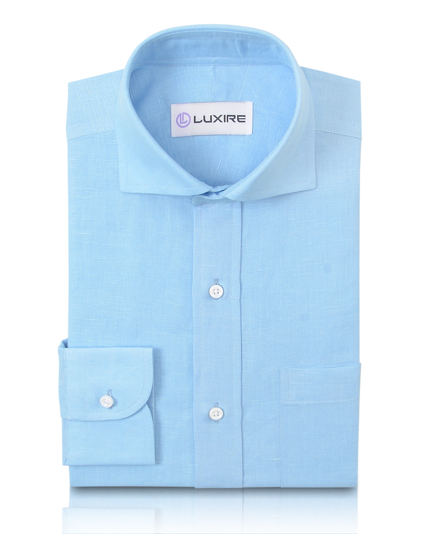 Sky Blue Linen Shirt