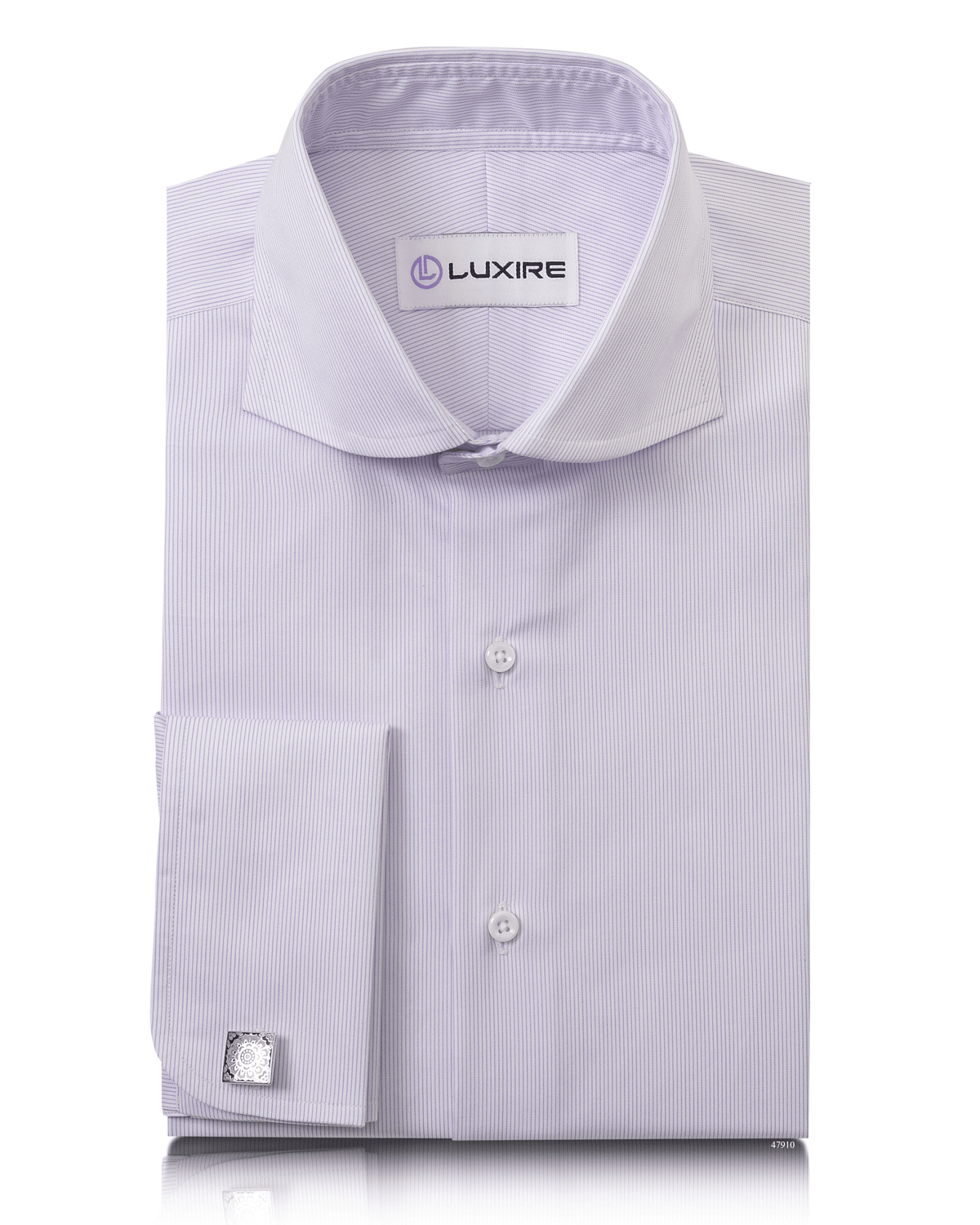 Mauve Pencil Stripes Shirt - 1