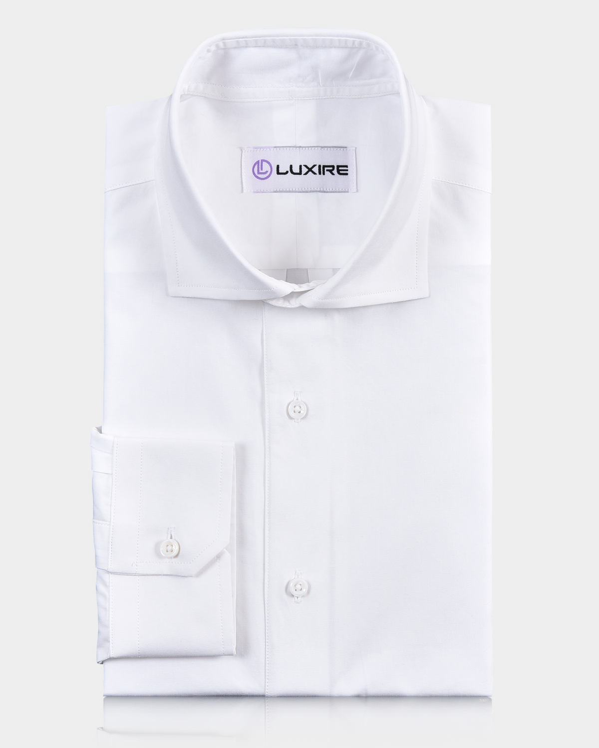 Brembana 2-Ply Giza White Broadcoth Shirt - 1