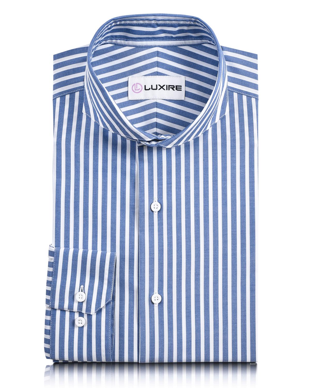 Cornflower Blue Bengal Stripes Shirt - 1