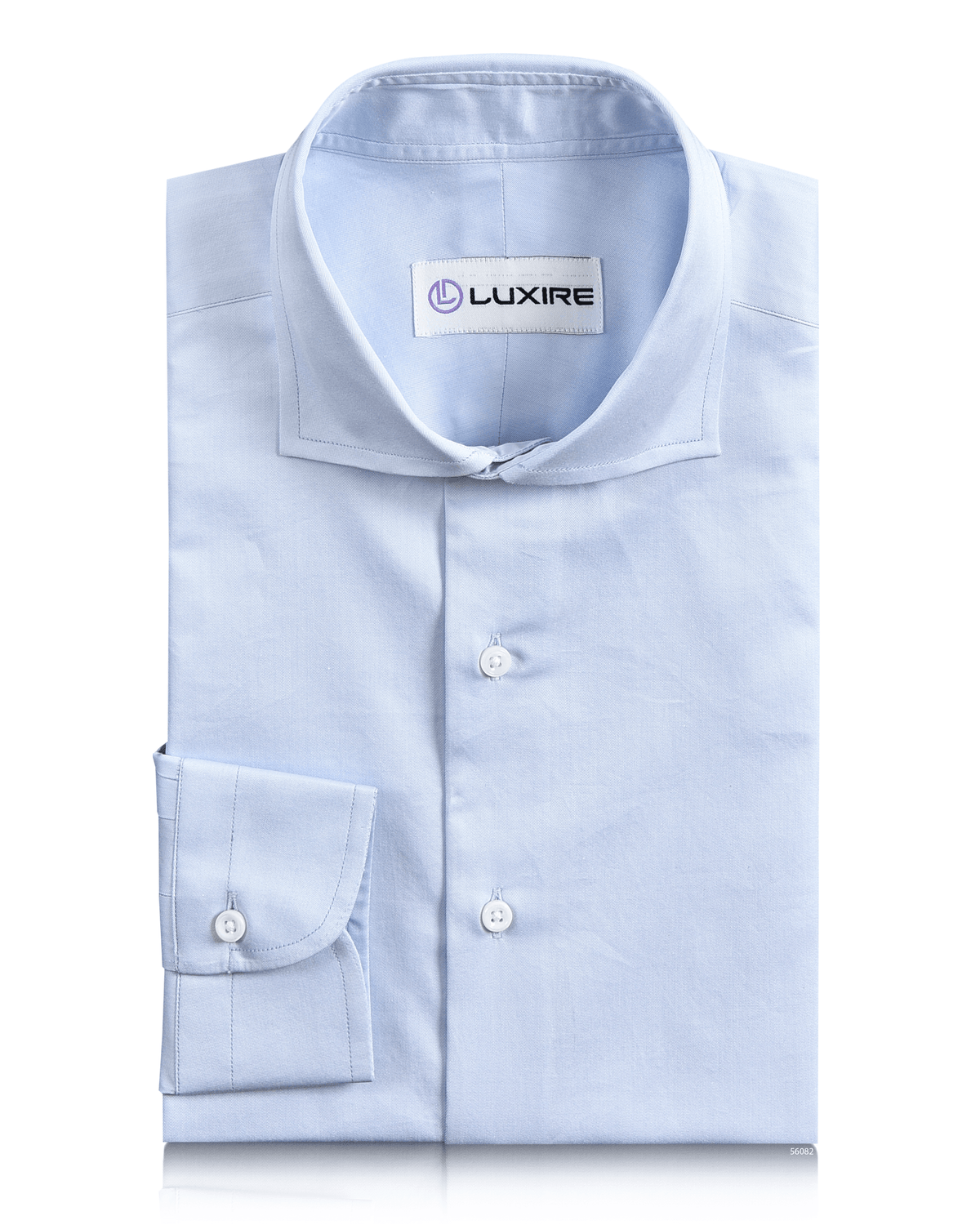 Brembana 2-Ply Giza Sky Blue Business Twill Shirt - 1