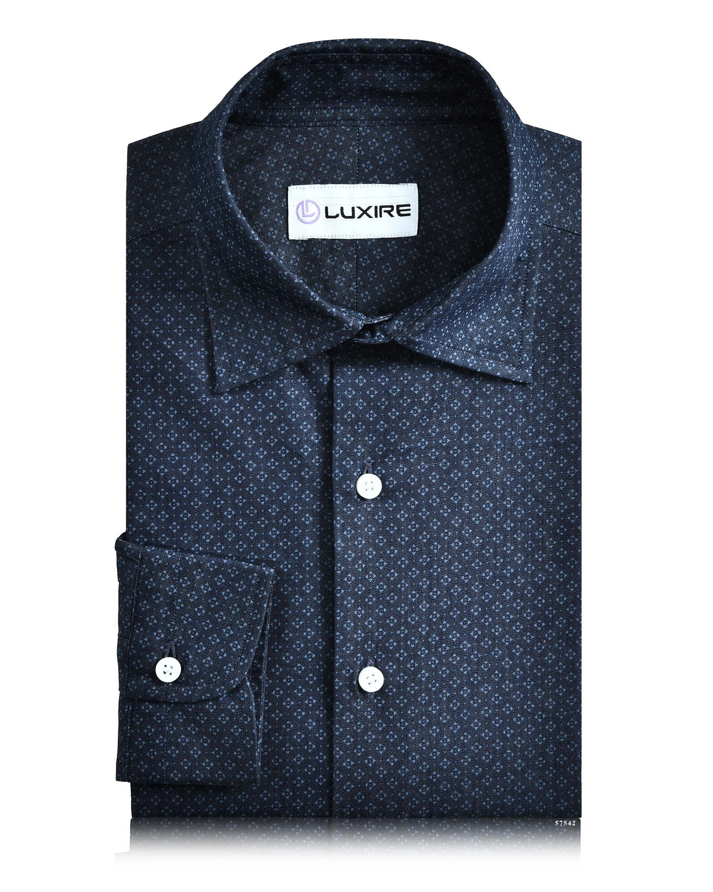 Indigo Denim Wabash Printed