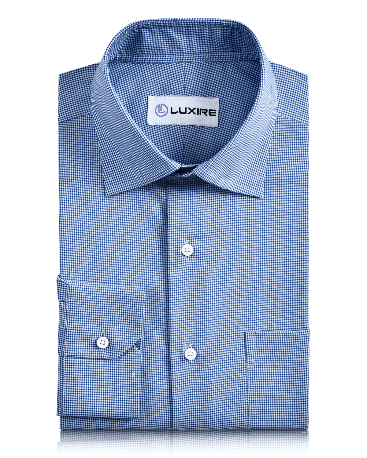 Blue Micro Checks - 2