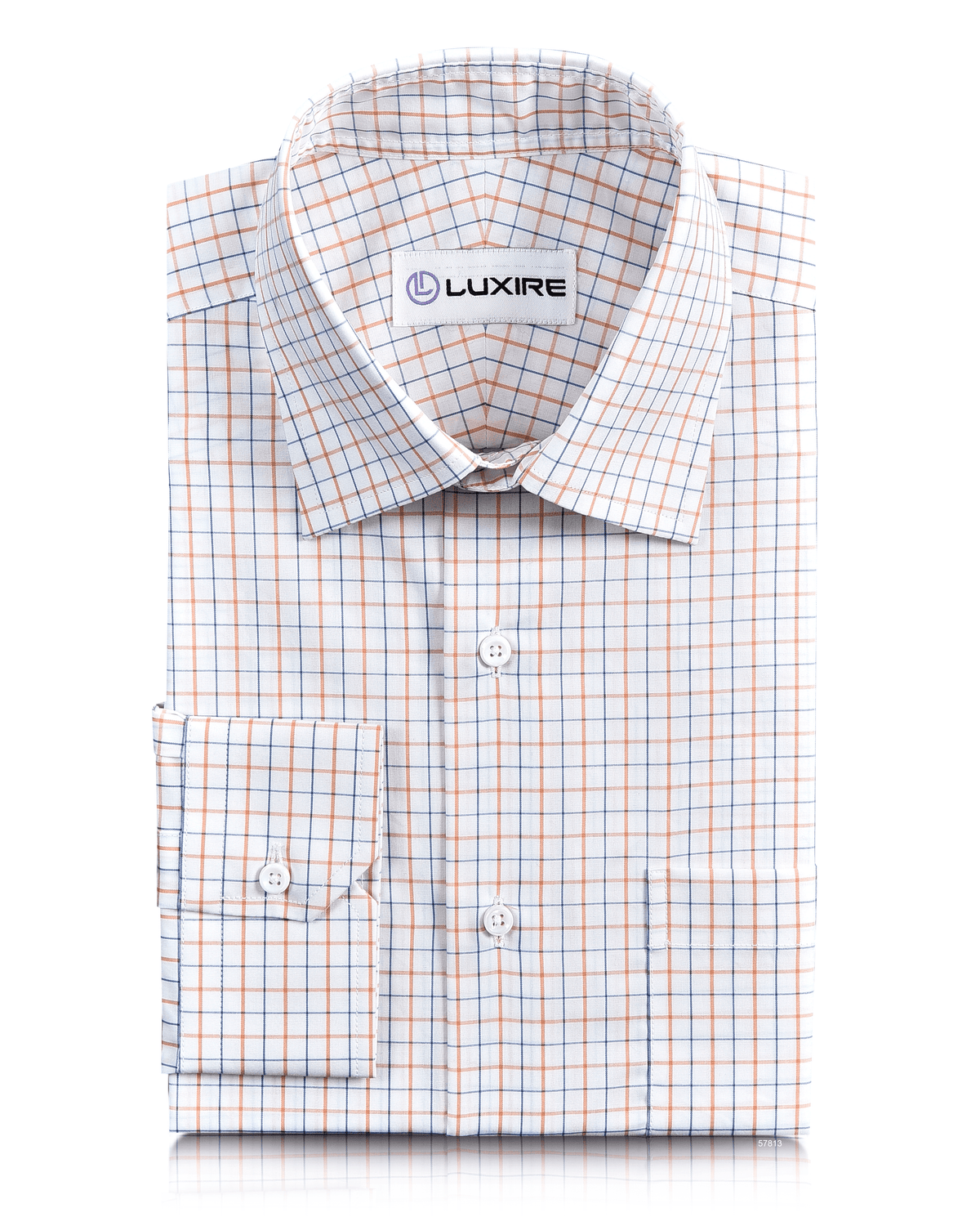 Blue Orange Checks - 1