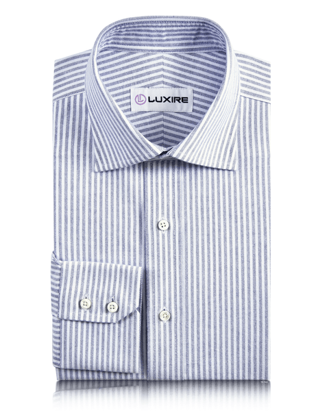 Indigo University Stripes Oxford