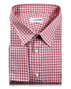 Red End on End Gingham Checks