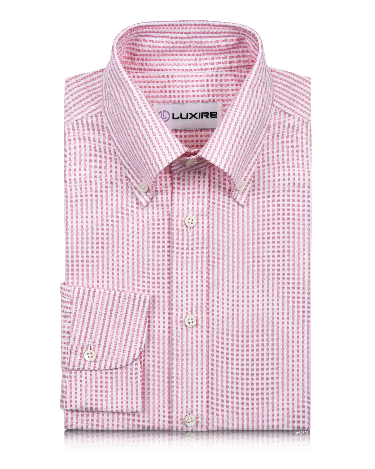 Pink Stripes Oxford Shirt - 1