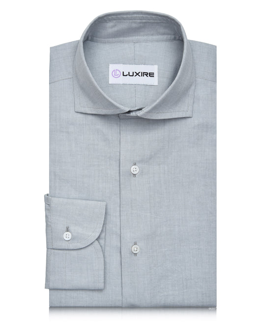 Grey Dress Shirt End on End