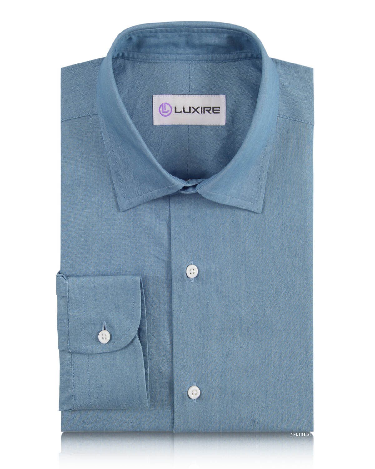 Faded Blue Chambray - 1