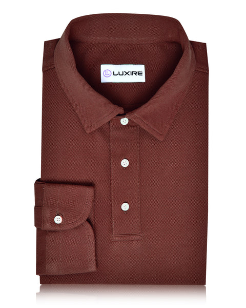 Aria Rust Polo