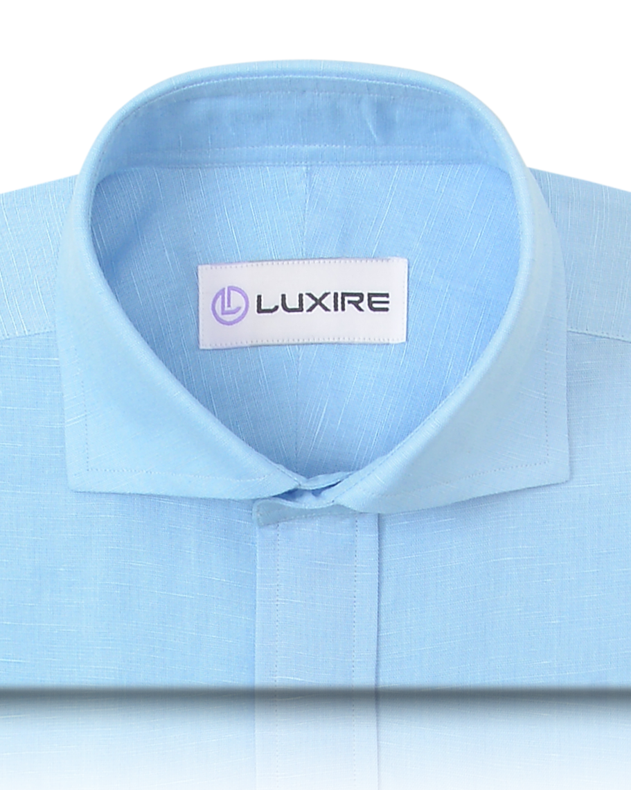 Sky Blue Linen Shirt