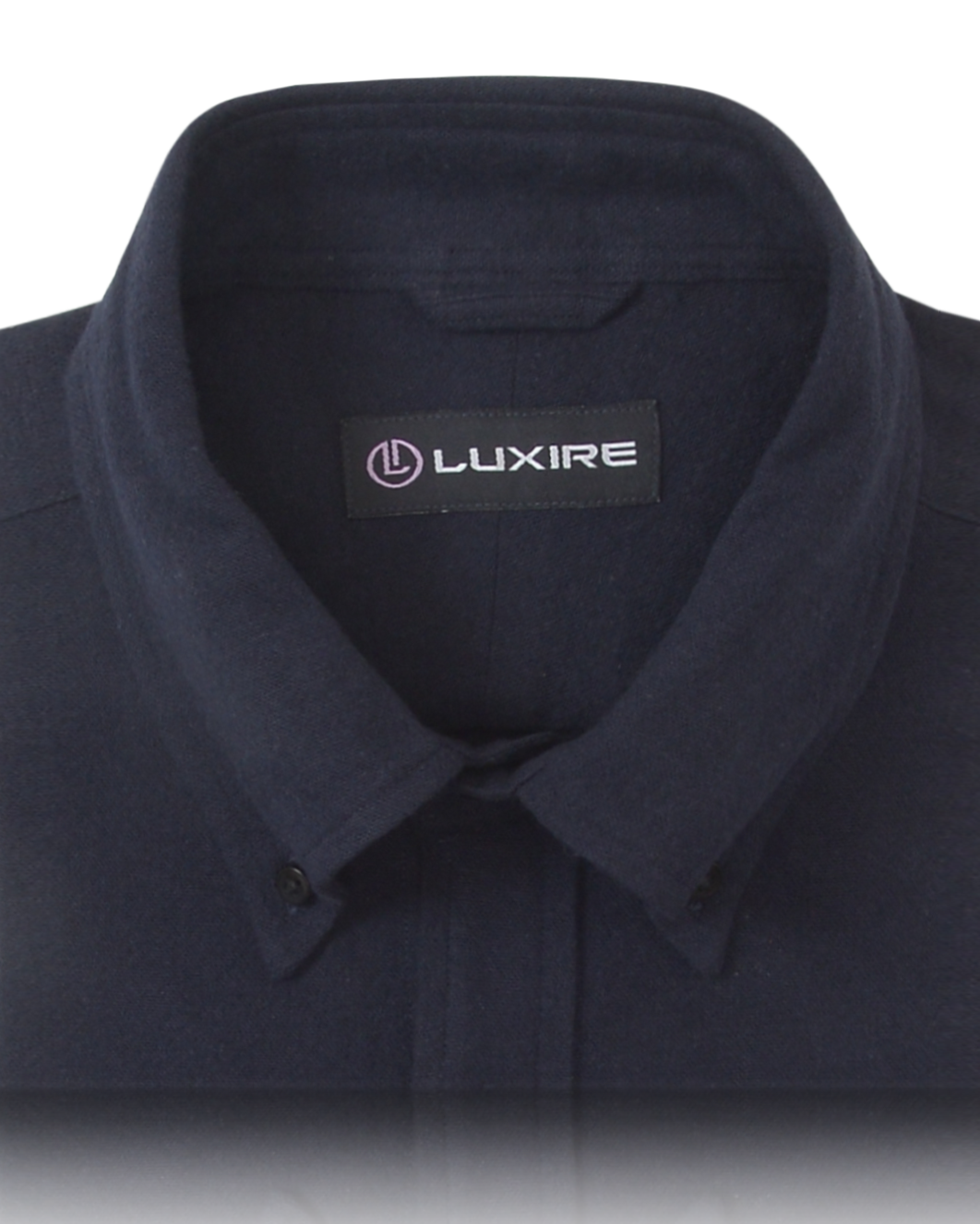 Navy Blue Flannel Shirt - 2