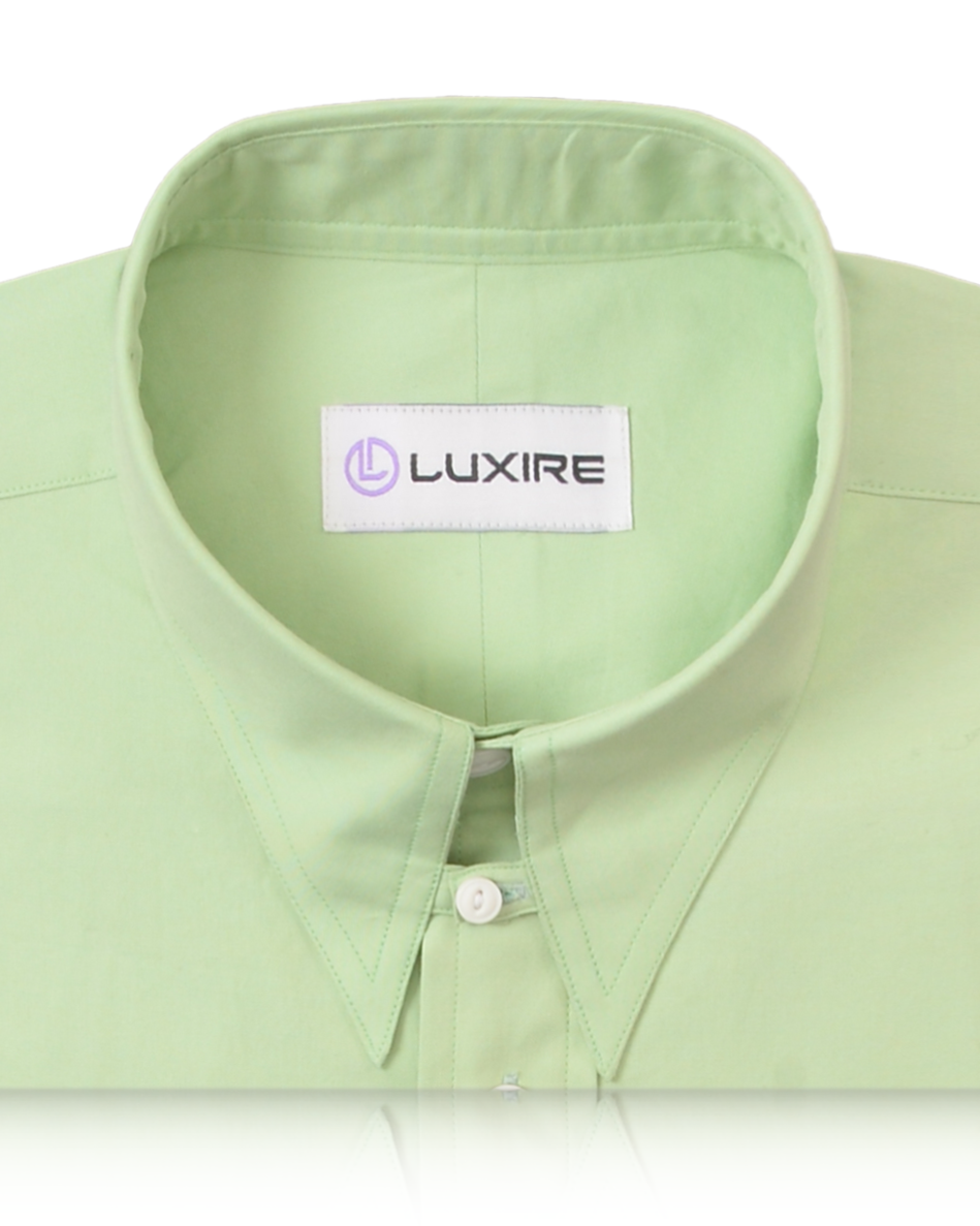 Pista Green Plain Shirt