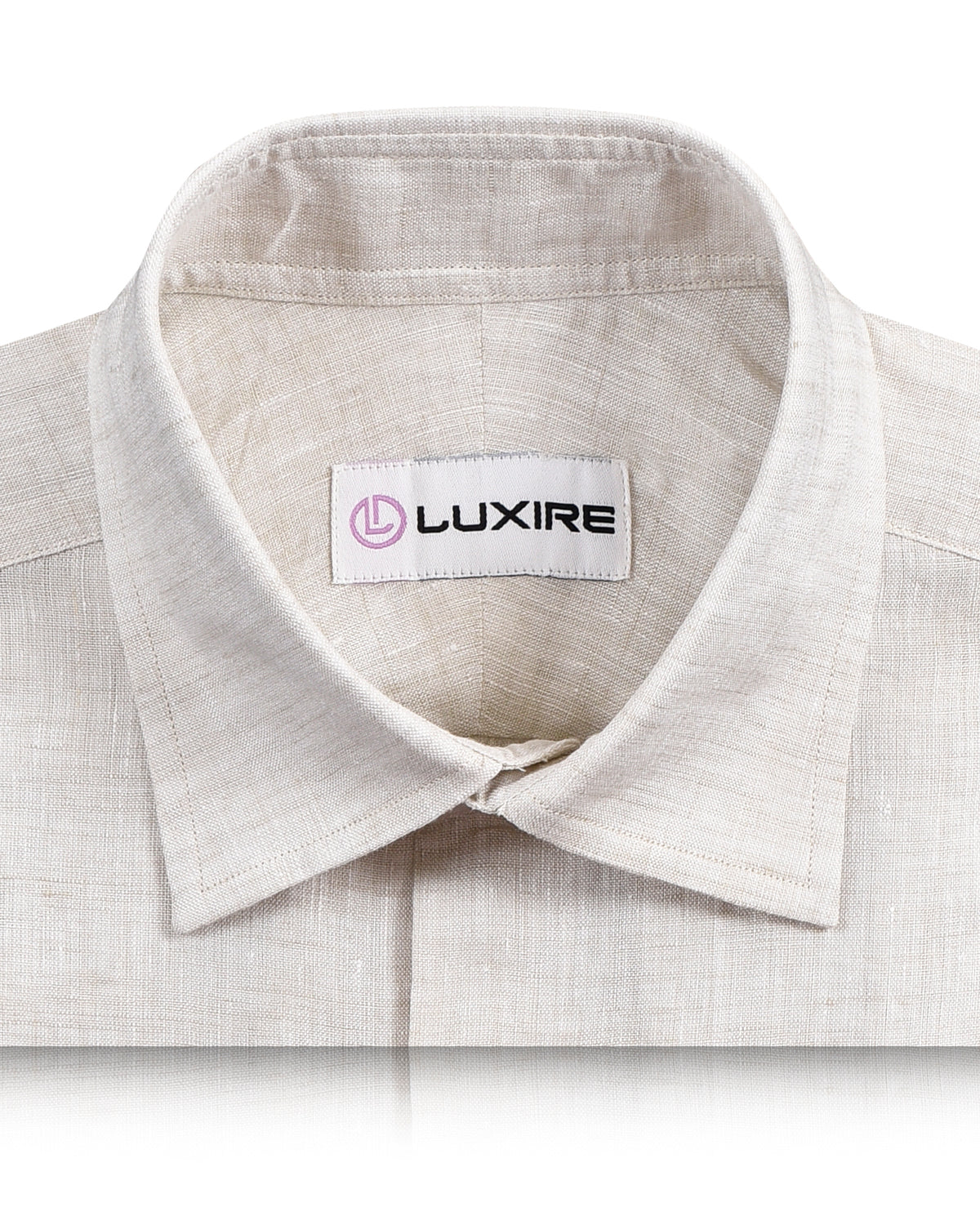 Ecru Textured Linen - 2