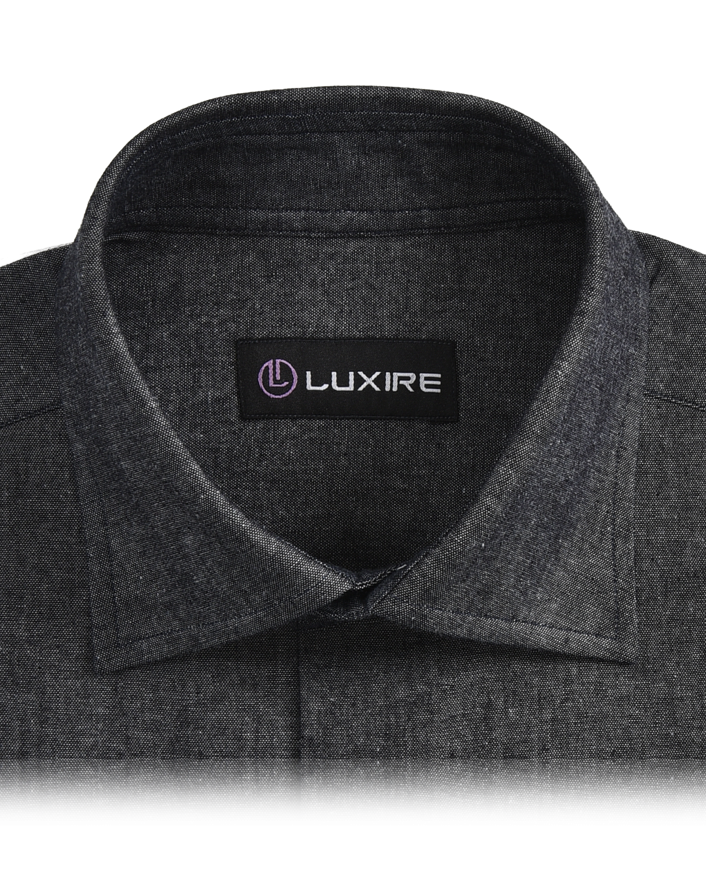 Dark Grey Chambray Shirt