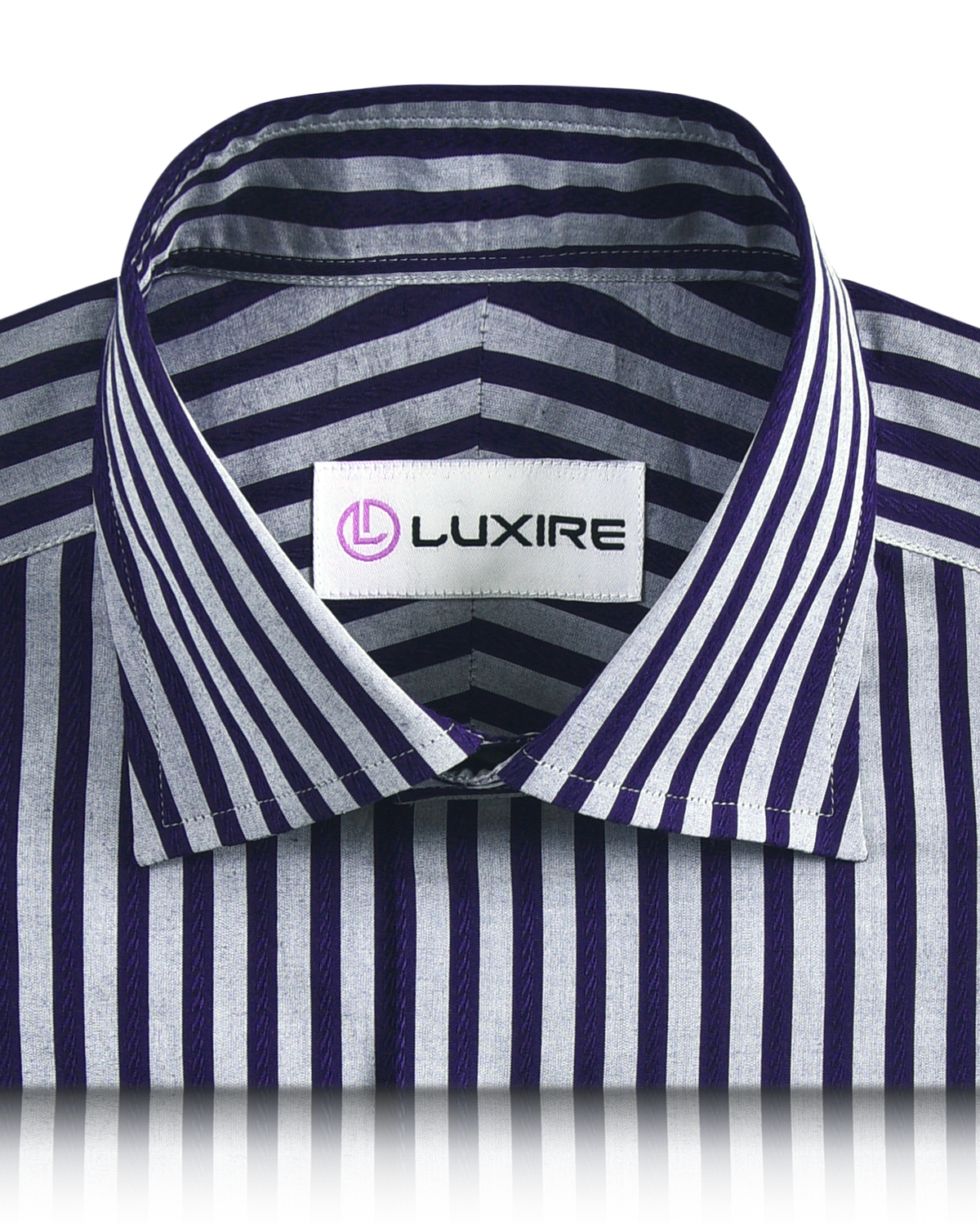 Grey Navy Bengal Stripes 120/2 - 2