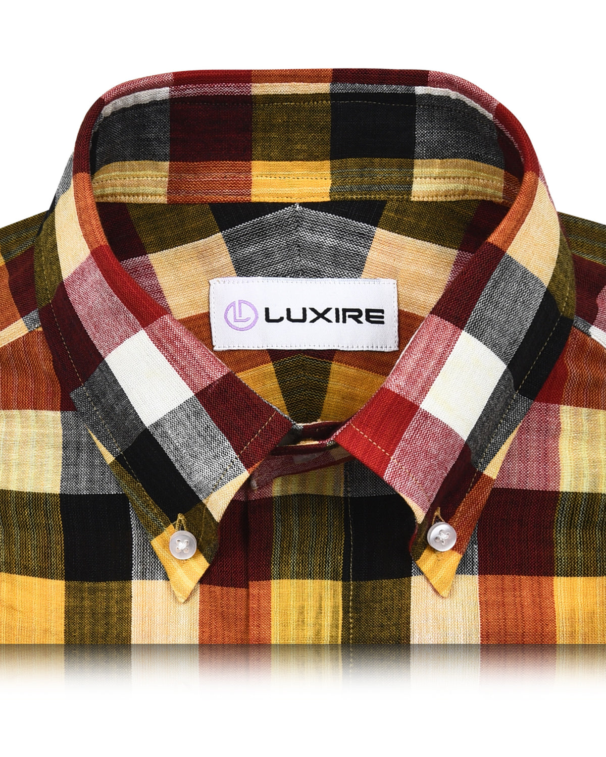 Red Yellow Bleeding Madras checks - 2