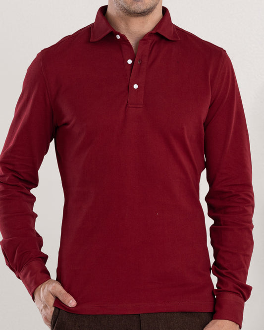 Maroon Polo T-Shirt