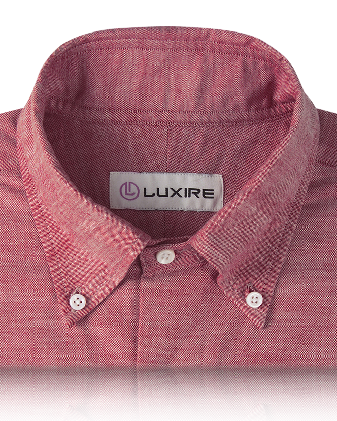 Linen: Classic Red Chambray - 2