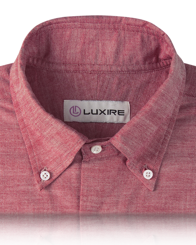 Linen: Classic Red Chambray