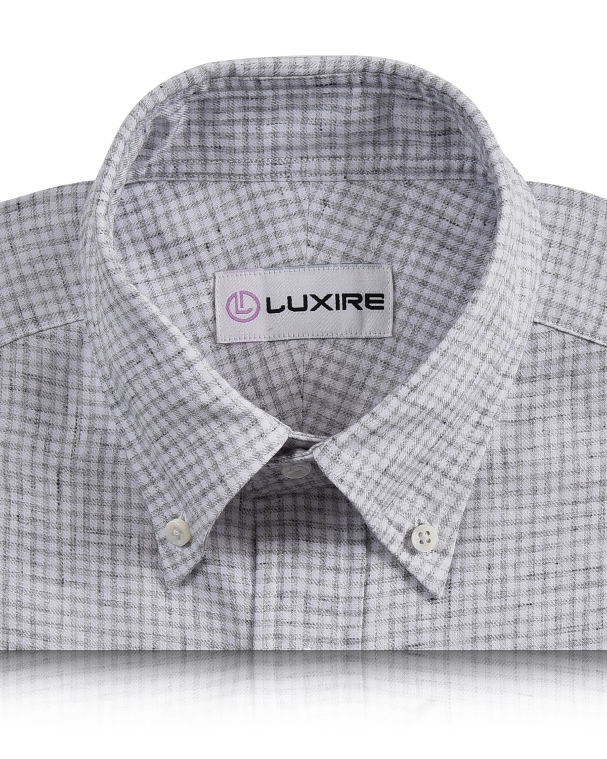 Luxire Presto: Grey & White Tattersall - 2