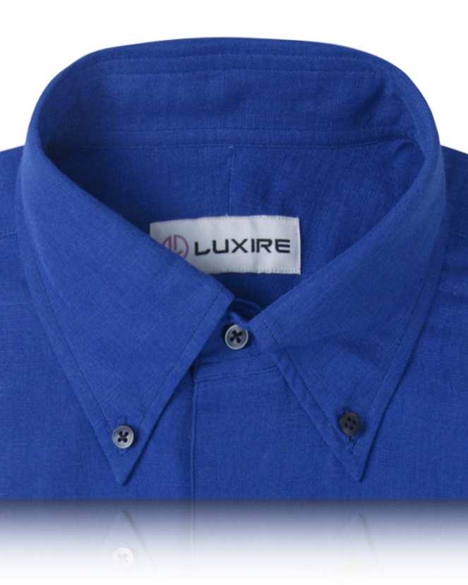 Casual Blue Cool Linen Cotton