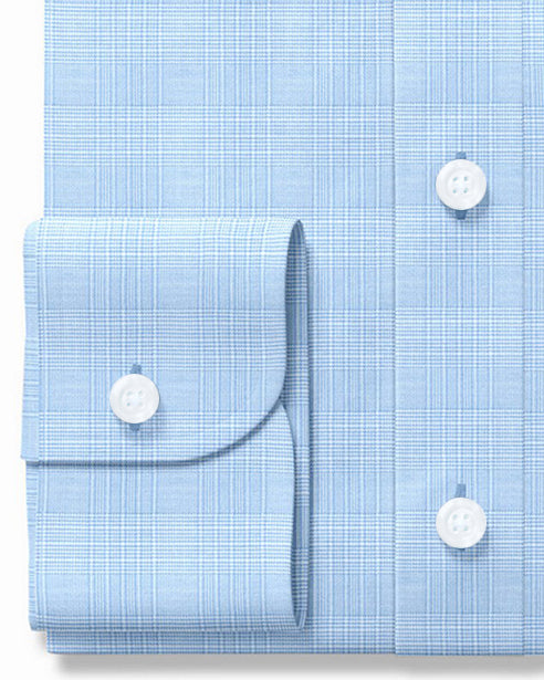 Monti - Sky Blue Pow Checks Shirt - 3