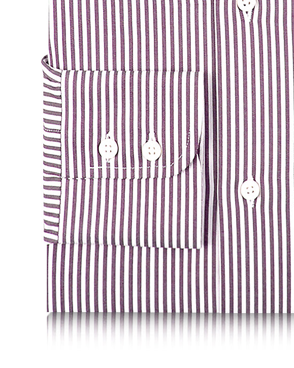 Brown Dress Stripes Twill - 3