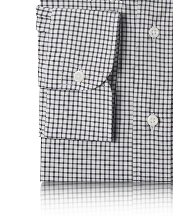 Friday Shirt: Black Graph Checks - 3