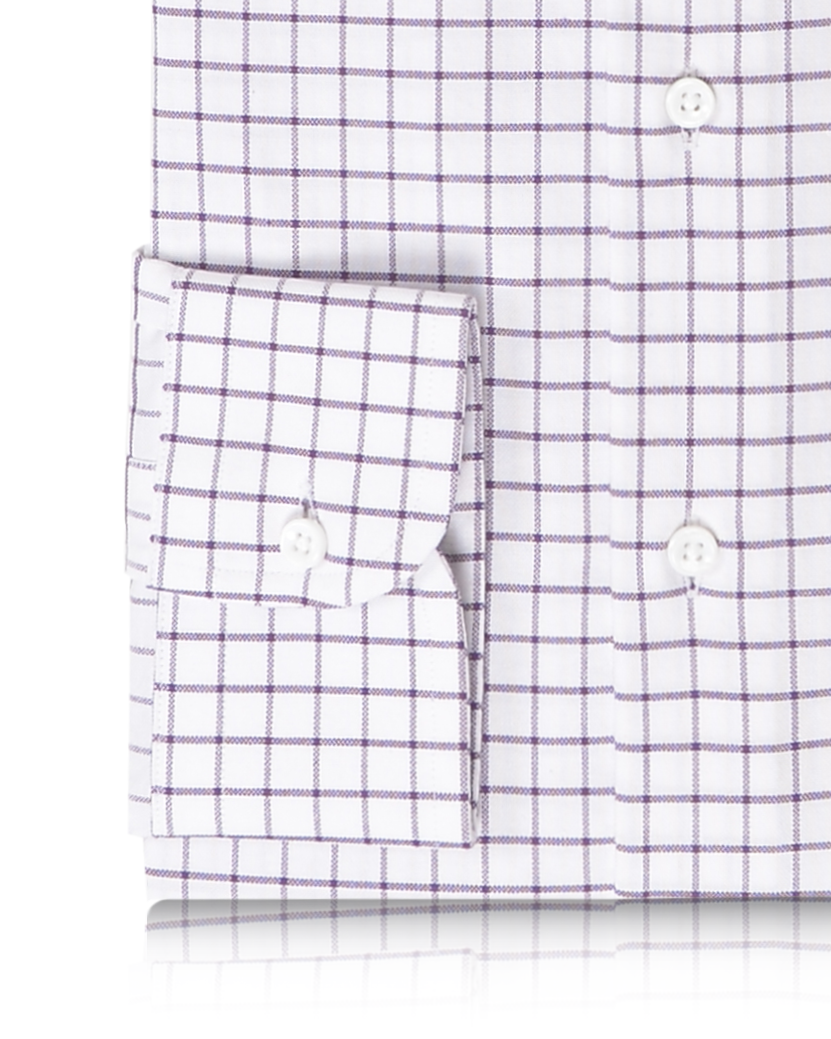 Summer Oxford: Purple White Checks - 3