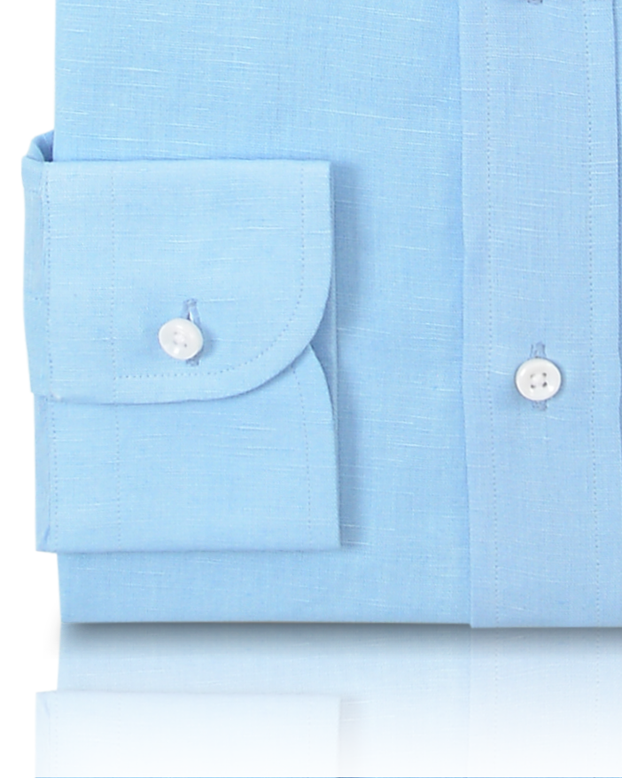 Sky Blue Linen Shirt