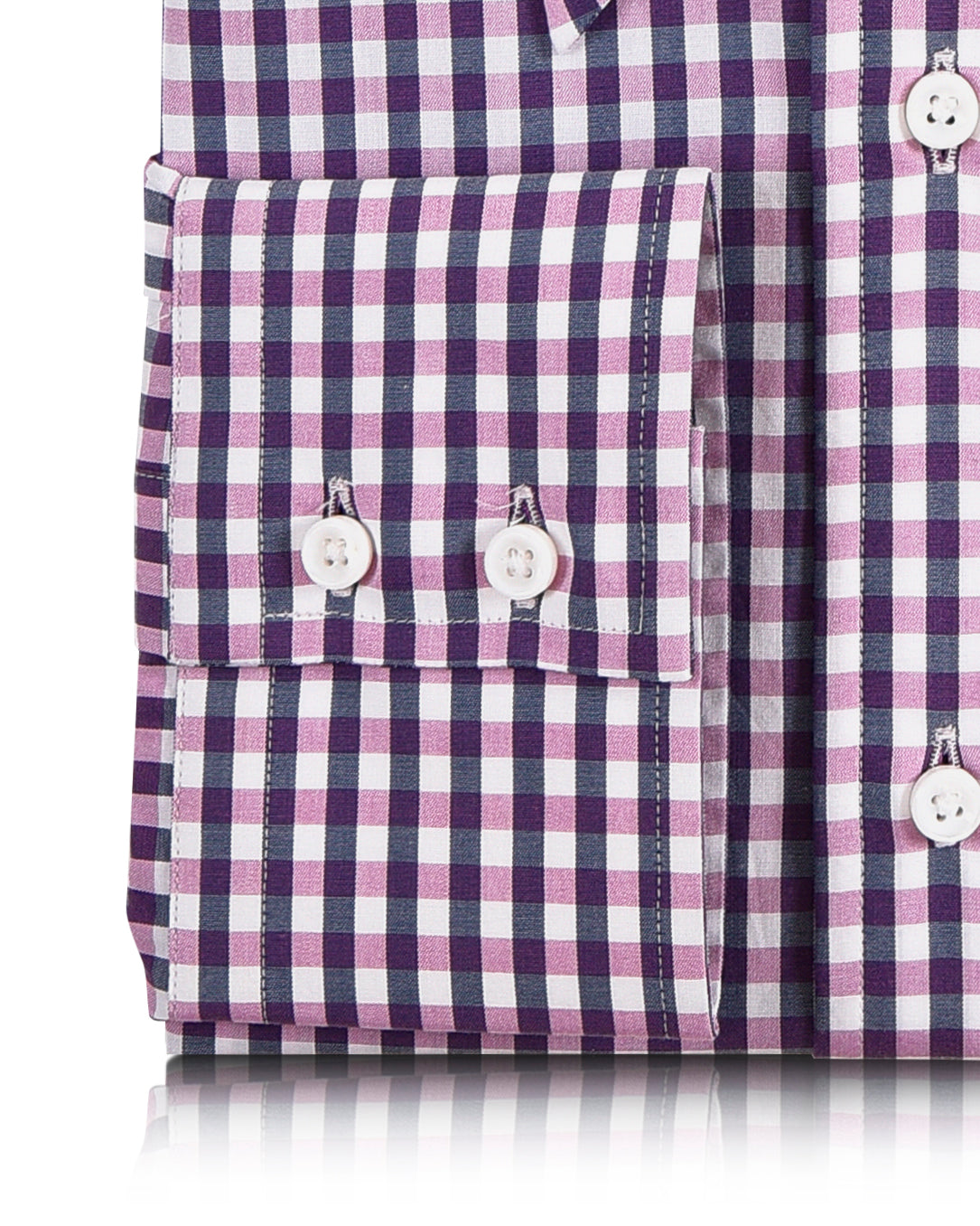 Pink Navy Gingham