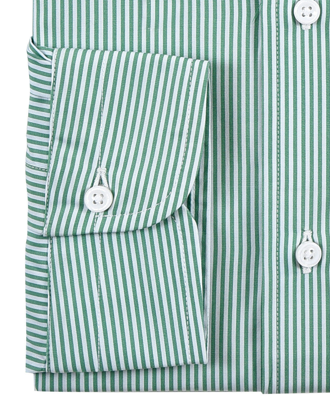 White Green Dress Stripes