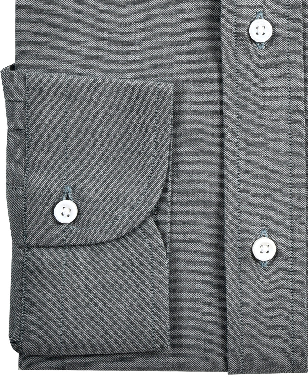Green Pinpoint Oxford - 3